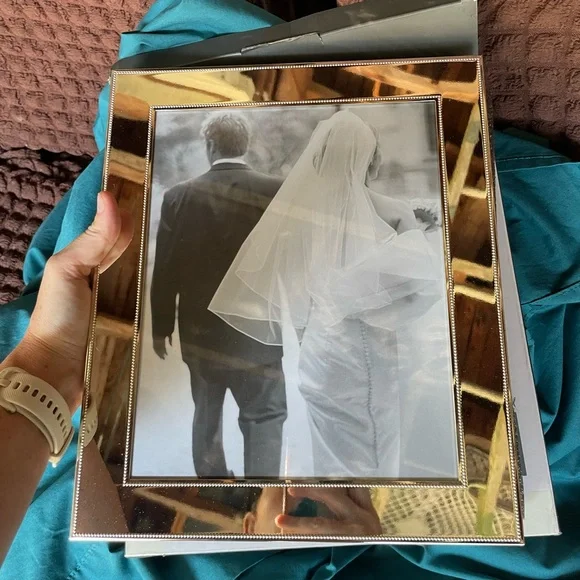 Martha Stewart Silver Beaded Photo Album, Great Wedding Gift. - Picture 5 of 12